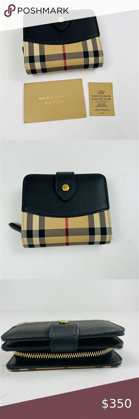 burberry t shirt horseferry|burberry horseferry check folding wallet.